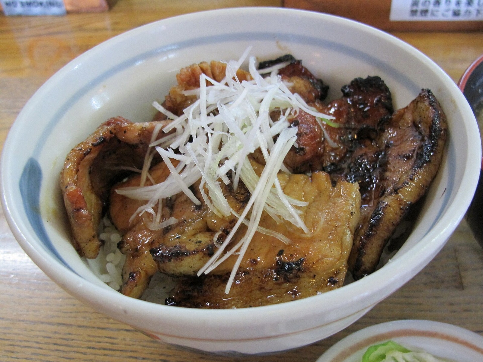 A Tokachi-style pork rice bowl at Ippin.