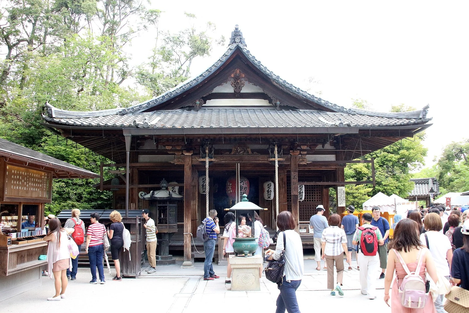 Another building within the Kinkaku-ji grounds.